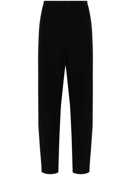 Pantalon en laine à coupe fuselée - Giorgio Armani - Modalova