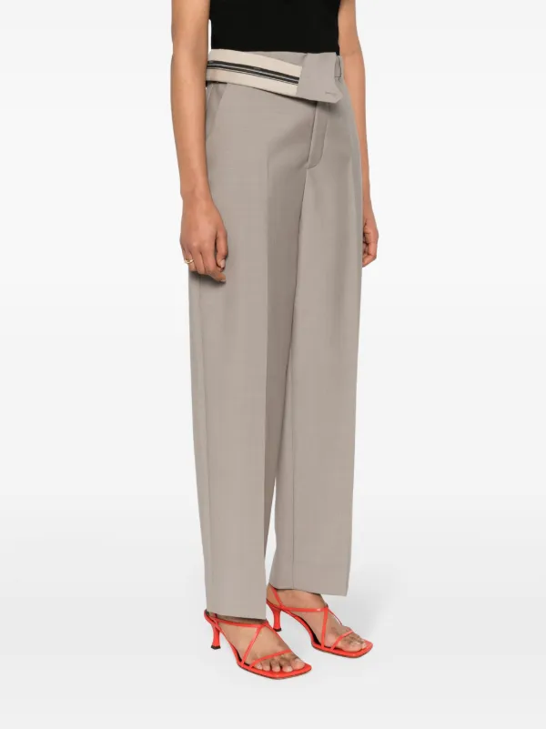 パンツ FENDI Woman Pants Grey FR6540S9A F0U6W Fendi Outlet: Pants woman - Grey | Fendi pants FR6540S9A