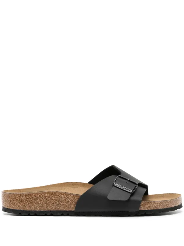 Birkenstock Madrid buckle-fastened Sandals | Black | FARFETCH ZA