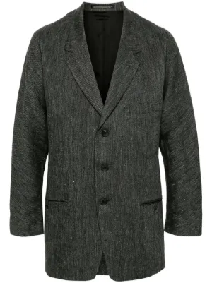 Prada double-breasted Tailored Blazer | Grey | FARFETCH