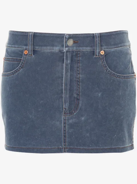Alexander Wang kort denimnederdel