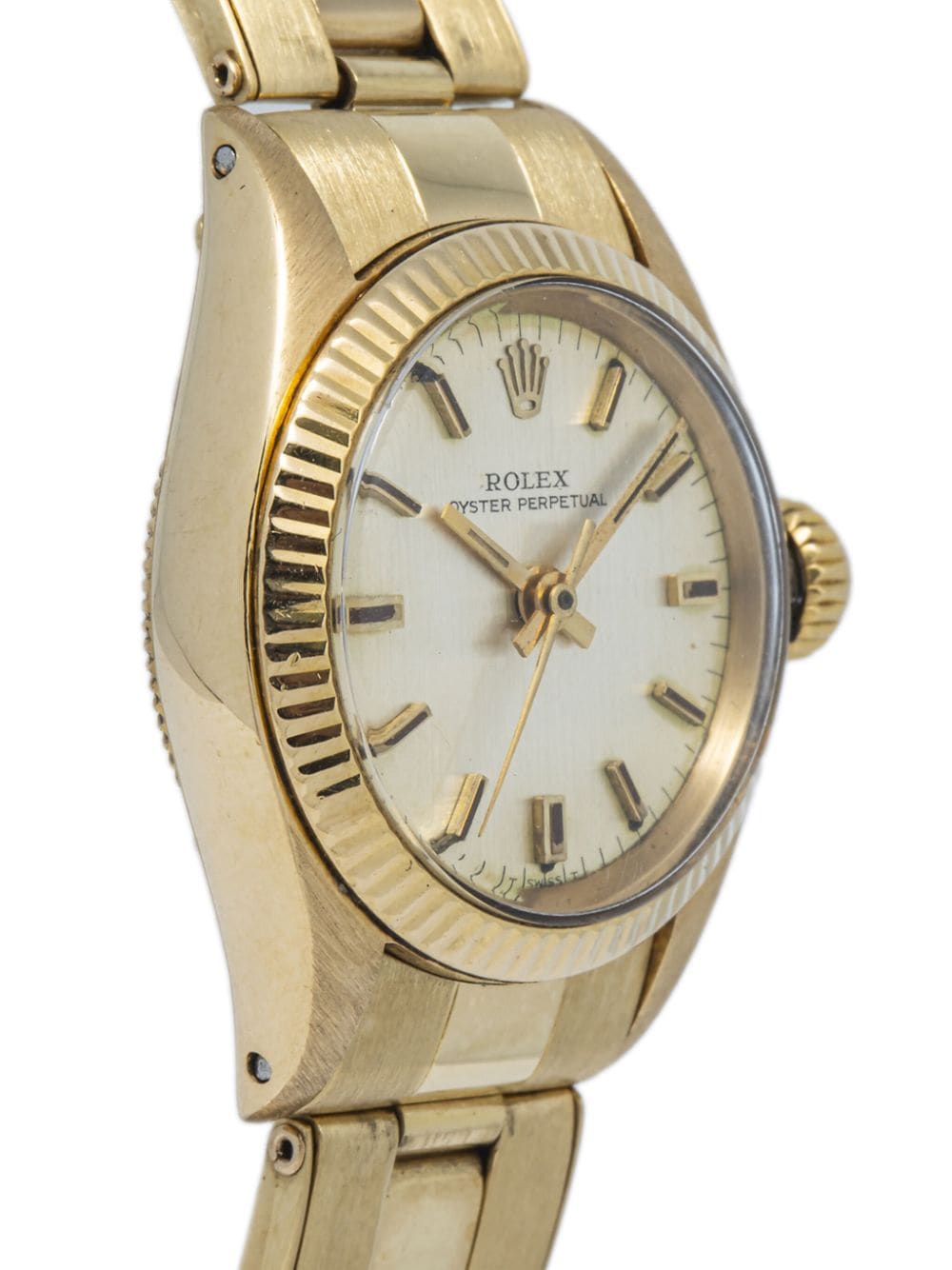 Pre-owned Rolex  Oyster Perpetual 26mm In Neutrals