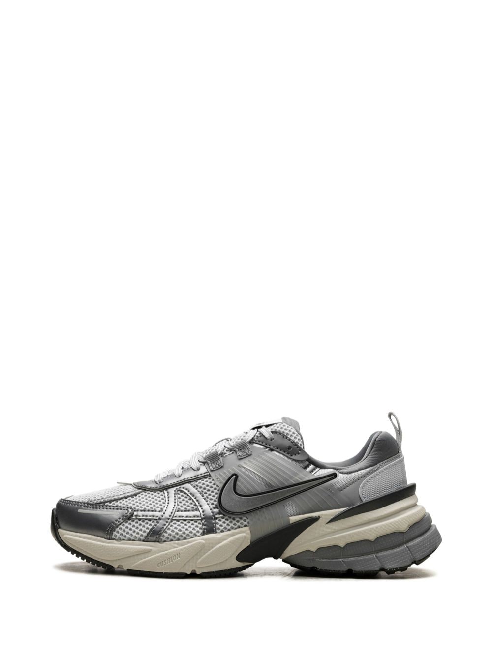 Shop Nike V2k Run "pure Platinum/wolf Grey" Sneakers In Grau