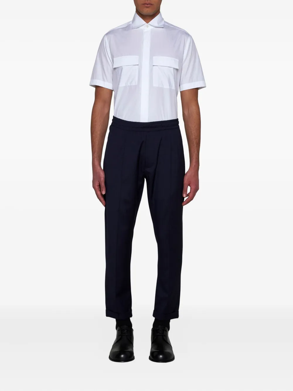 Low Brand cotton shirt Wit