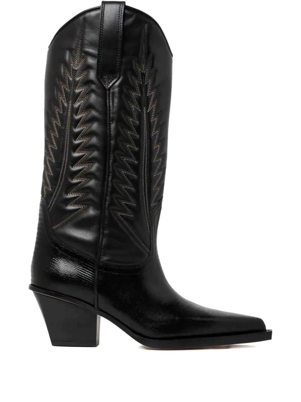 Paris Texas botas Texan con tacón de 65mm | negro | Image 1