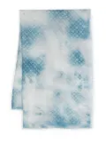 Destin Briana frayed scarf - Blue