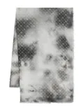 Destin Briana frayed scarf - Black