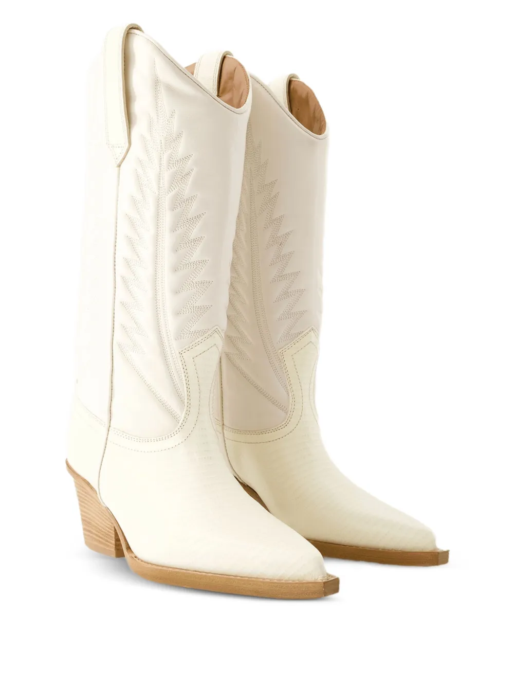 Paris Texas 60mm Rosario cowboy boots Neutrals