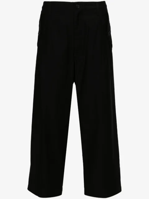 Yohji Yamamoto M-Front 1 Tuck クロップドパンツ