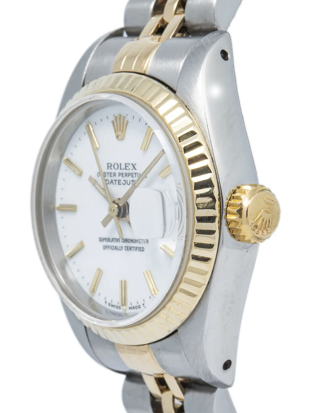 Rolex Pre-owned Datejust 26 mm horloge - Wit