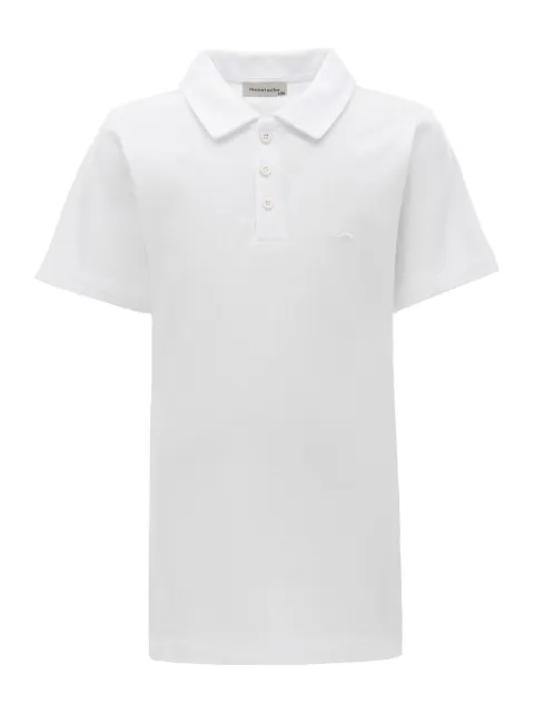 Moustache playera tipo polo con logo bordado