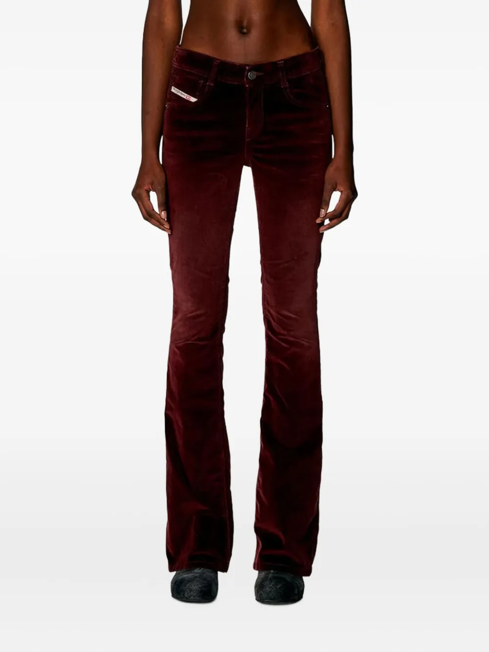 Diesel 1969 D-ebbey Jeans In Red
