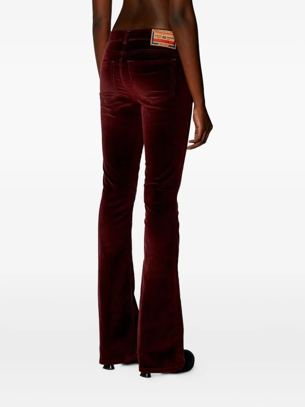 Diesel 1969 D-ebbey Jeans In Red