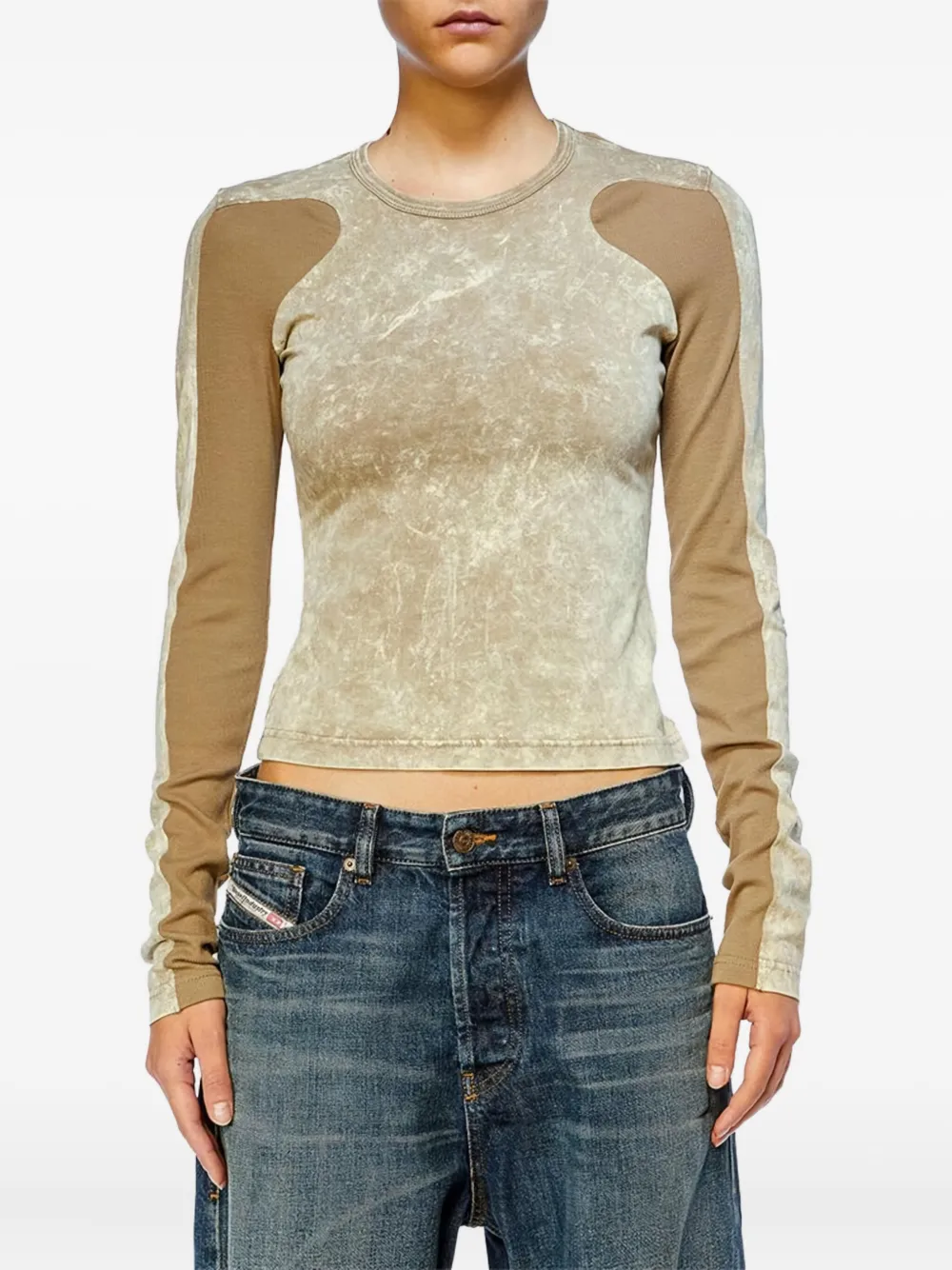 Diesel T-lastek T-shirt In Brown