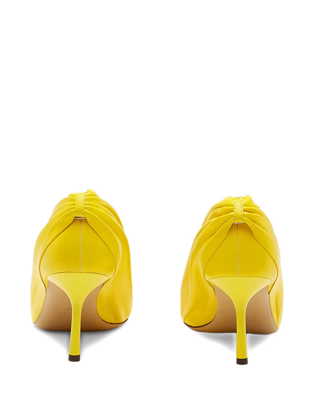 Christopher Esber Banana Pointed-toe Pumps In Yellow