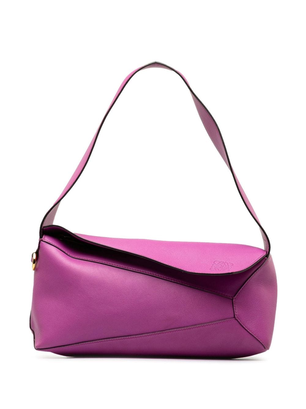 Pre-owned Loewe 2014-2023 Puzzle Shoulder Bag In Purple