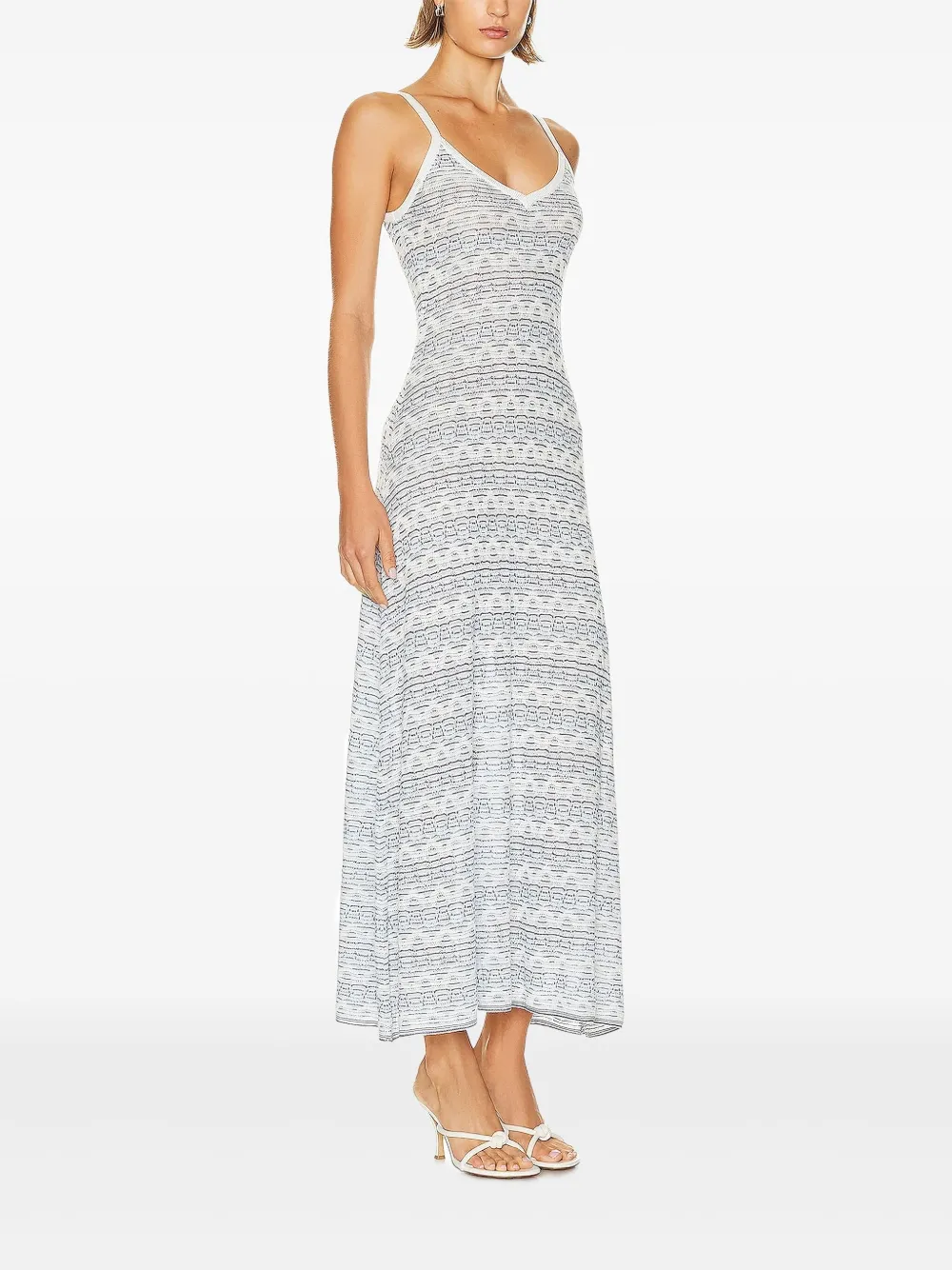 Christopher Esber Palais geometric-patterned midi dress | Day Dresses | Image 2