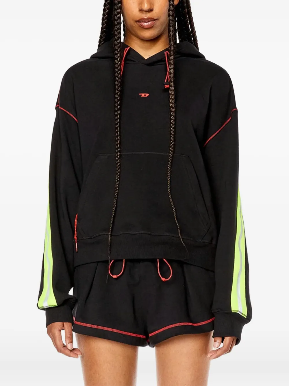 Diesel AWST-SIDNEY-HT21 sweatshirt | Black | Image 1