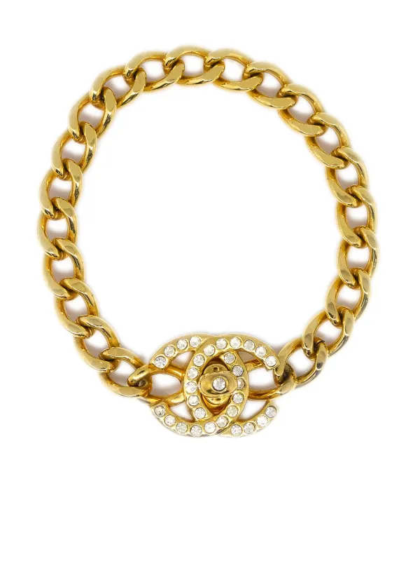 Chanel lock bracelet discount