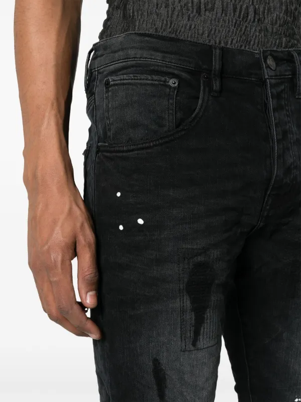 Purple Brand mid-rise Skinny Jeans | Black | FARFETCH