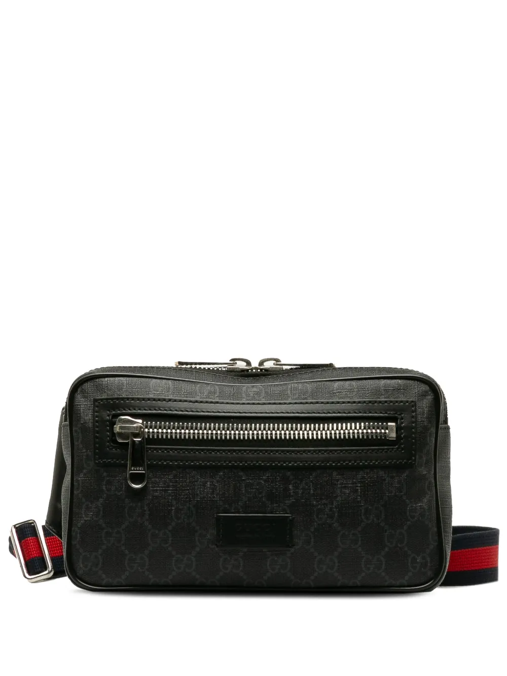 Gucci Pre-Owned 2015-2022 GG Supreme belt bag – Black