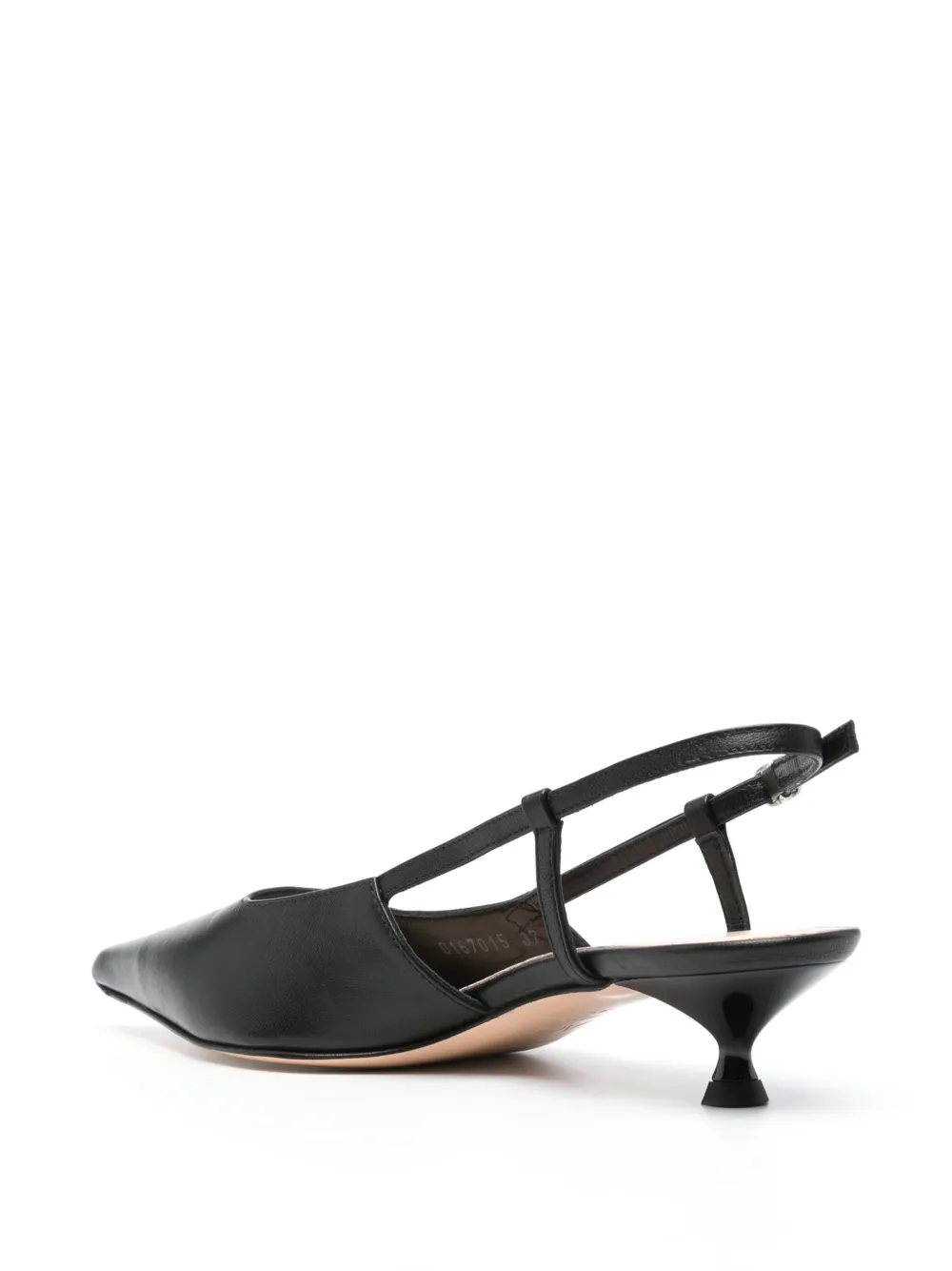 Shop Agl Attilio Giusti Leombruni Lenor 45mm Pumps In Black