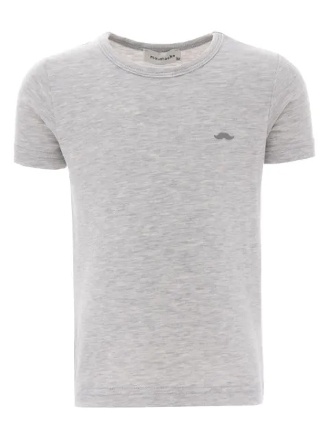 Moustache playera con logo estampado