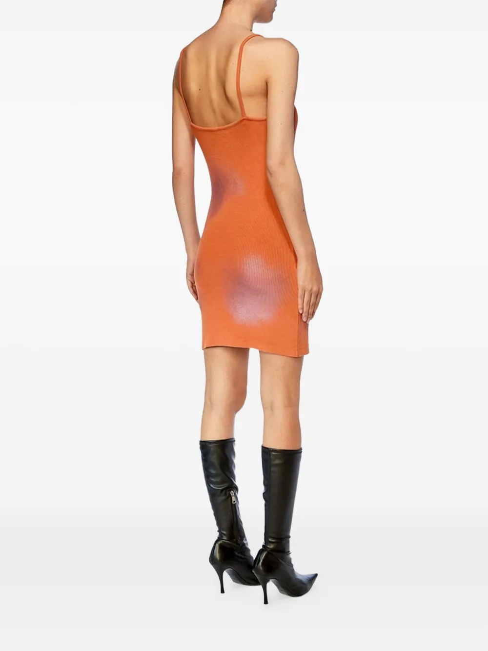 Diesel D-HOPY-N2 mini dress - Oranje