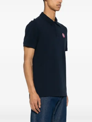Canada Goose Beckley Cotton Polo Shirt | Blue | FARFETCH IN Canada Goose Beckley Cotton Polo Shirt | Blue | FARFETCH IN