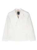 Fay Kids double-breasted blazer - White