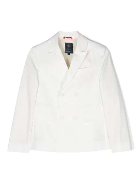 Fay Kids Blazer com abotoamento duplo