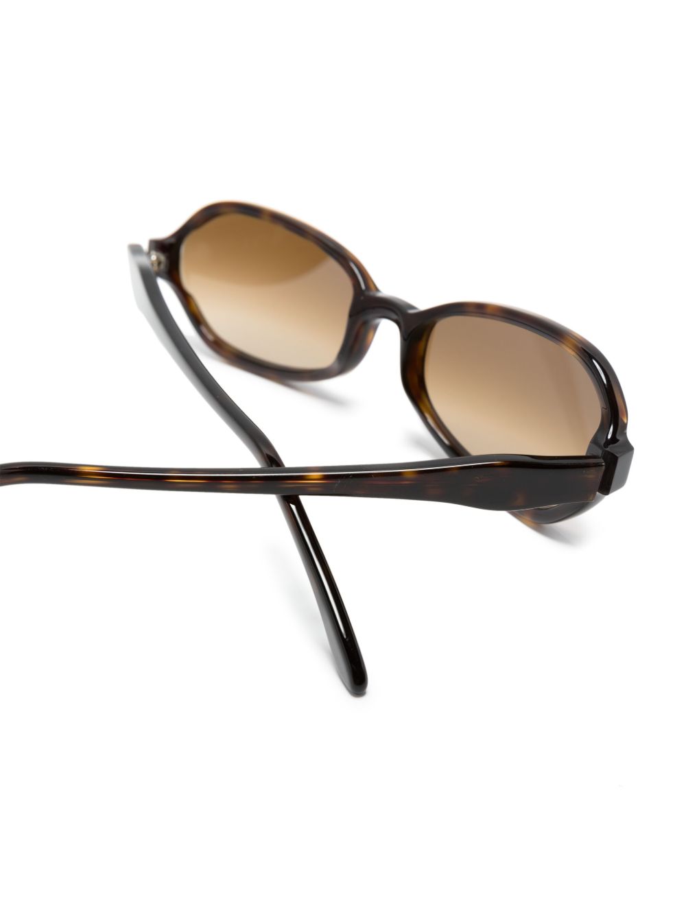 OUR LEGACY Drain tortoiseshell oval-frame sunglasses Men