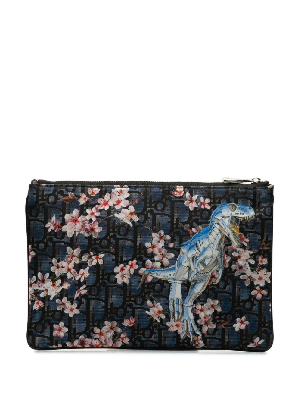 Christian Dior Pre-Owned x Hajime Sorayama 2018 Oblique pouch bag - Blauw