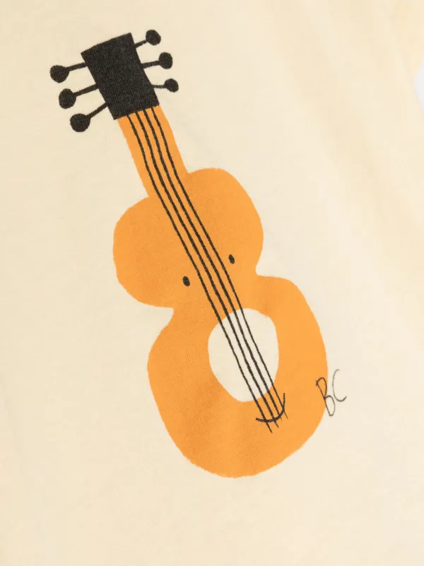 Bobo Choses guitar-print Cotton T-shirt | Yellow | FARFETCH