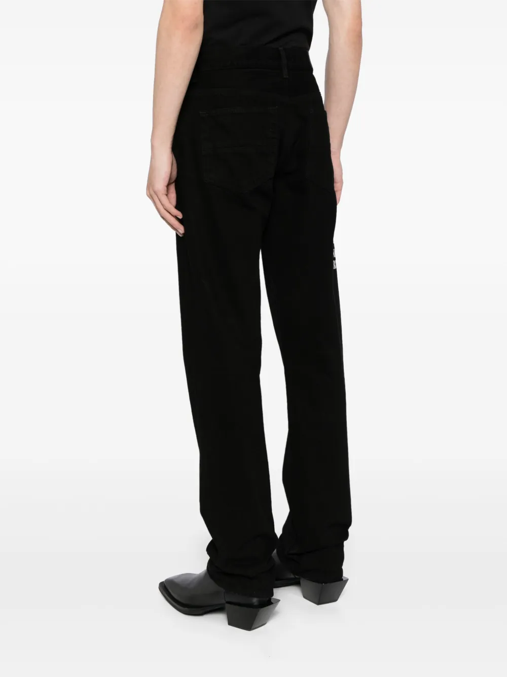 AMIRI Straight jeans Zwart