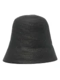 Max Mara Capanna woven bucket hat - Black