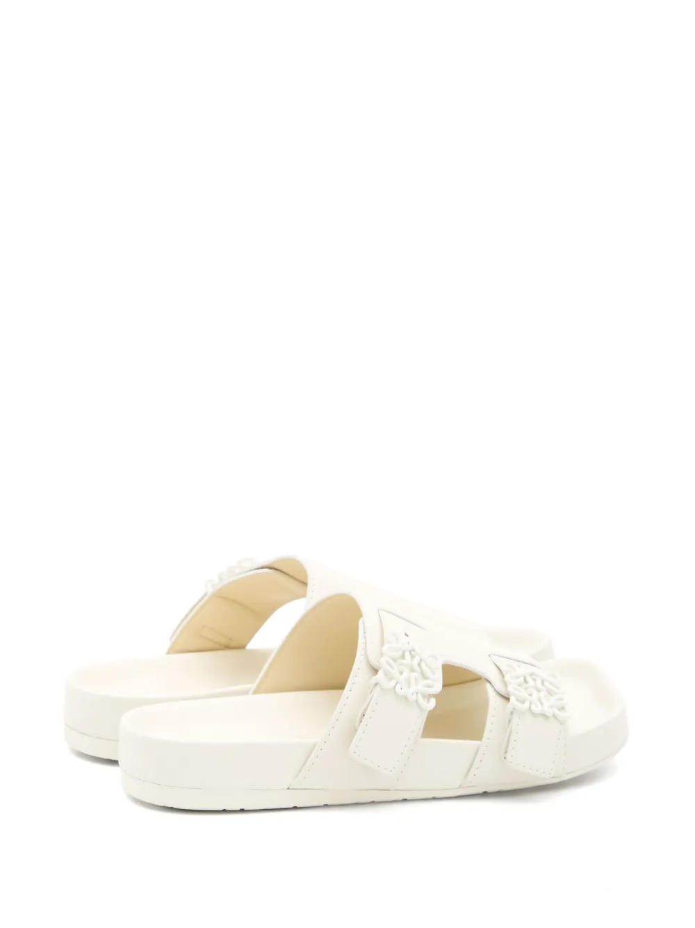  Loewe Ease Goatskin Slides - Neutrals 