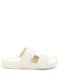 LOEWE Ease goatskin slides - Neutrals
