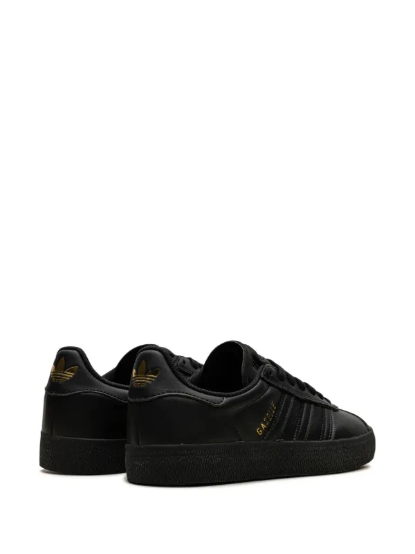 Adidas Gazelle ADV Black Gold Metallic Sneakers Black FARFETCH ID