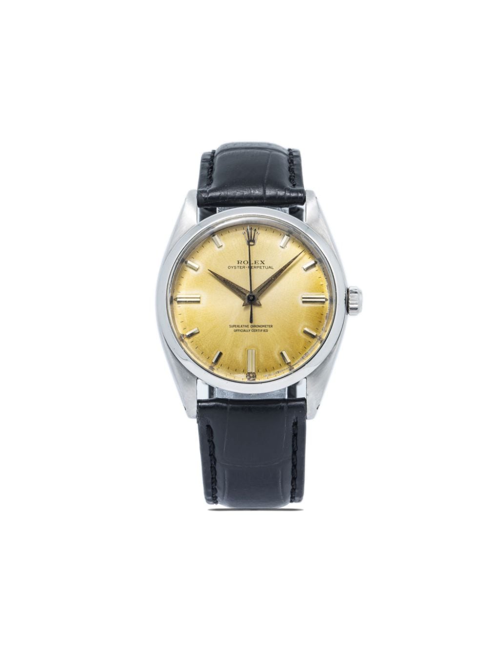 Pre-owned Rolex  Oyster Perpetual 36mm In Yellow