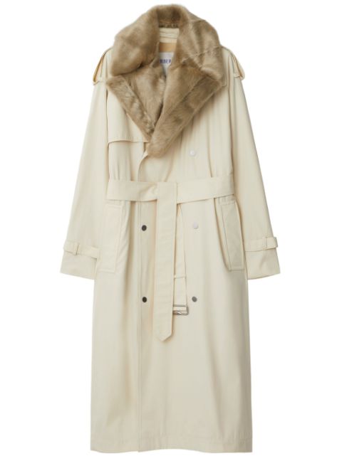 Burberry Kennington cotton trench coat Women