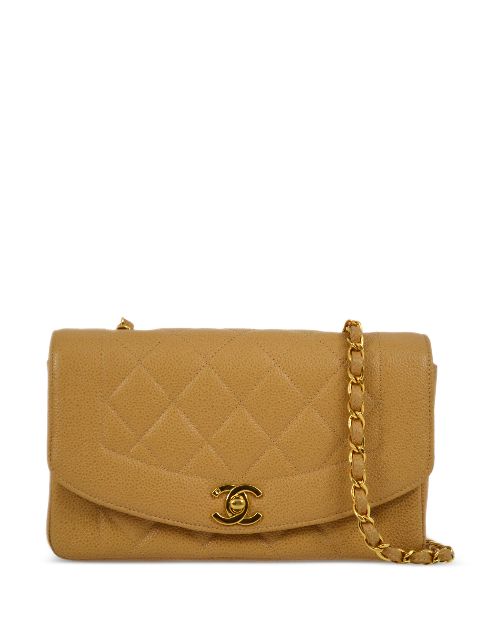 Affordable HOT SALE CHANEL 1995 small Diana shoulder bag Women