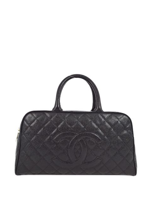 HOT SALE CHANEL 2003 CC quilted handbag Women