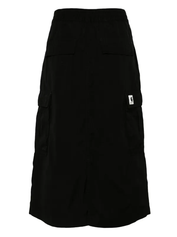 スカート Carhartt SS25 'Jet Cargo' skirt (I033148 8902) Carhartt WIP Women's Jet Cargo Skirt | Black – Page Jet