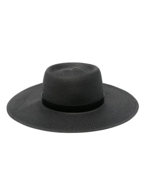 Max Mara chapeau Musette à plaque logo