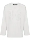 Palm Angels Monogram cotton T-shirt - Grey