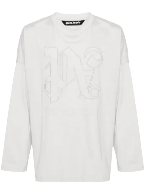 Palm Angels playera con monograma