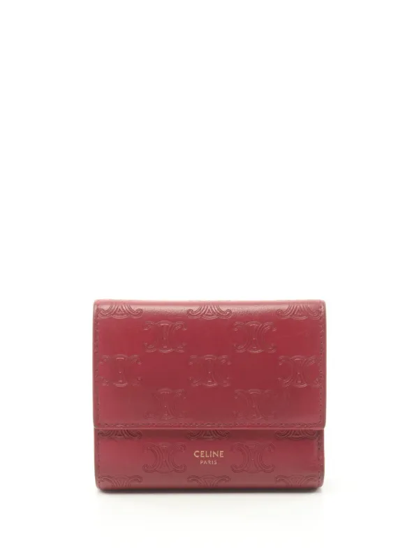 Celine small deals tri fold wallet