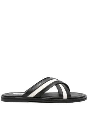 美品　１回着 BALLY スリッパ　サンダル　25 24.5 バリー　40 美品 1回着 BALLY スリッパ サンダル 25 24.5 バリー 40