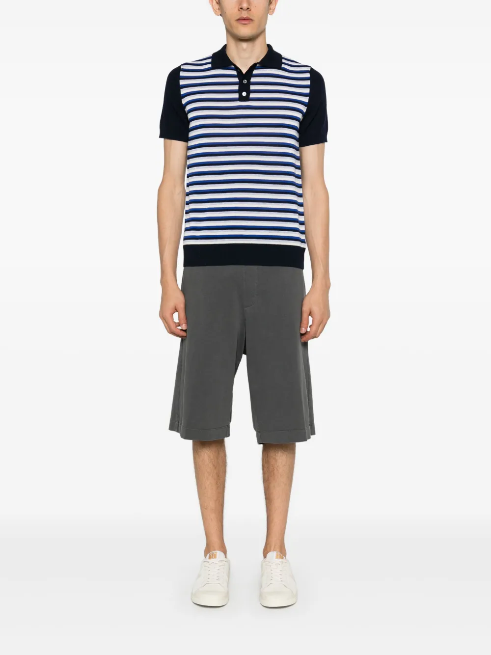 Barena Lipo Serjey Cenere shorts | Track & Running Shorts | Image 2